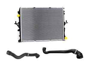 Kit complet de durites de radiateur et de liquide de refroidissement. Porsche 955 Cayenne S / Cayenne Turbo - 95510614201, 955106142010, 95510614200, 8MK376719001, 95510623910, 95510623800 - GPBH-23800, CR571000P, GPBH-23910